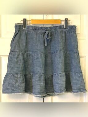 ✨ Aerie Tiered Cotton Gauze Mini Skirt ✨